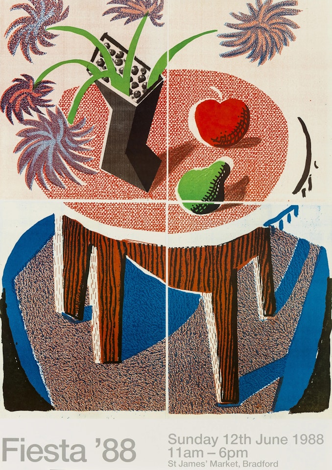 Fiesta (Baggott 178) by David Hockney
