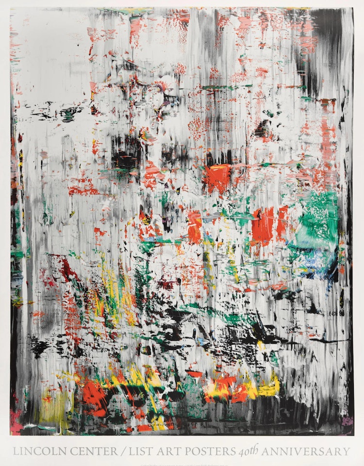 Lincoln Center / List Art Posters 40th Anniversary by Gerhard Richter