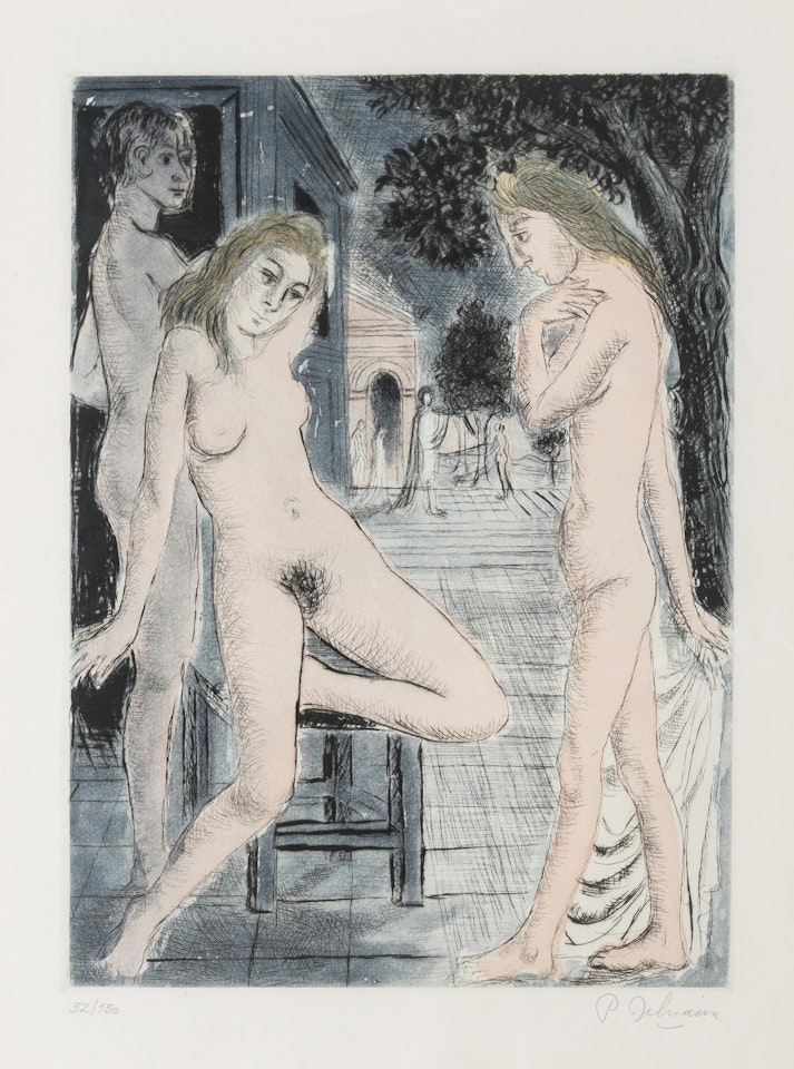 Sept Dialogues avec Paul Delvaux (Jacob 76-80) by Paul Delvaux