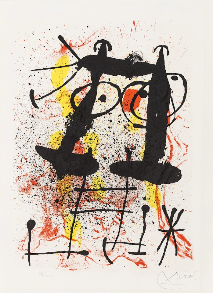 Haï-Ku (See Cramer 118) by Joan Miró