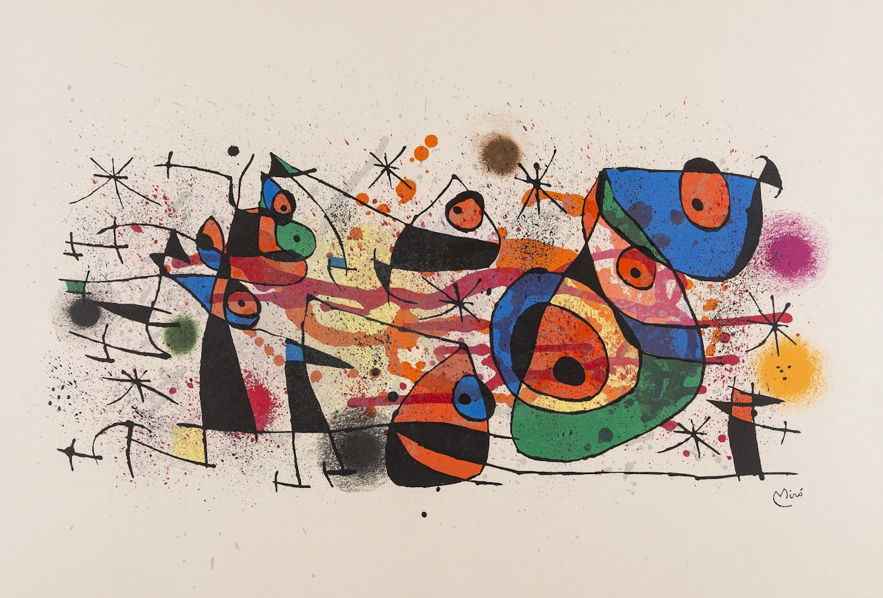 Céramiques (Mourlot 928) by Joan Miró