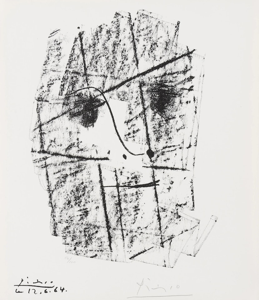 Pour Daniel-Henry Kahnweiler (See Cramer 133) by Pablo Picasso