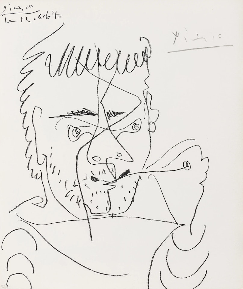 Pour Daniel-Henry Kahnweiler (See Cramer 133) by Pablo Picasso