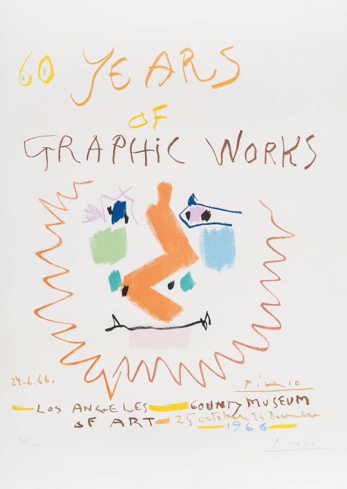 60 Years of Graphic Works (Mourlot 406) by Pablo Picasso