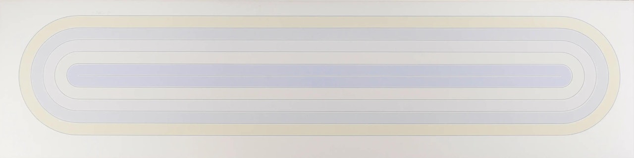 Racetrack series. Del Mar (Axsom 73) by Frank Stella