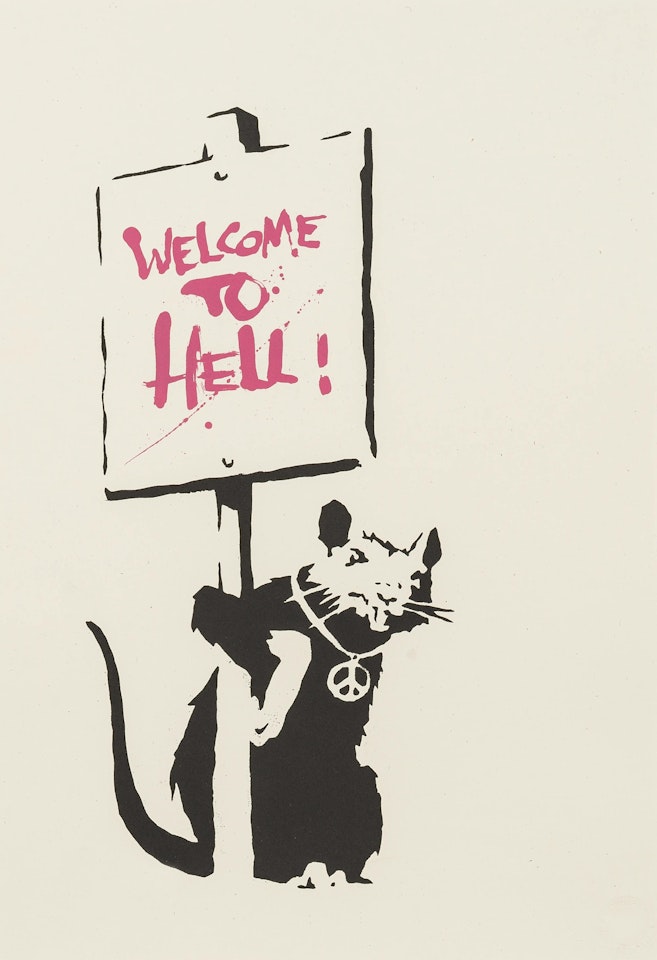 Welcome to Hell by Banksy