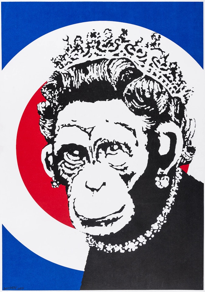 Monkey Queen by Banksy