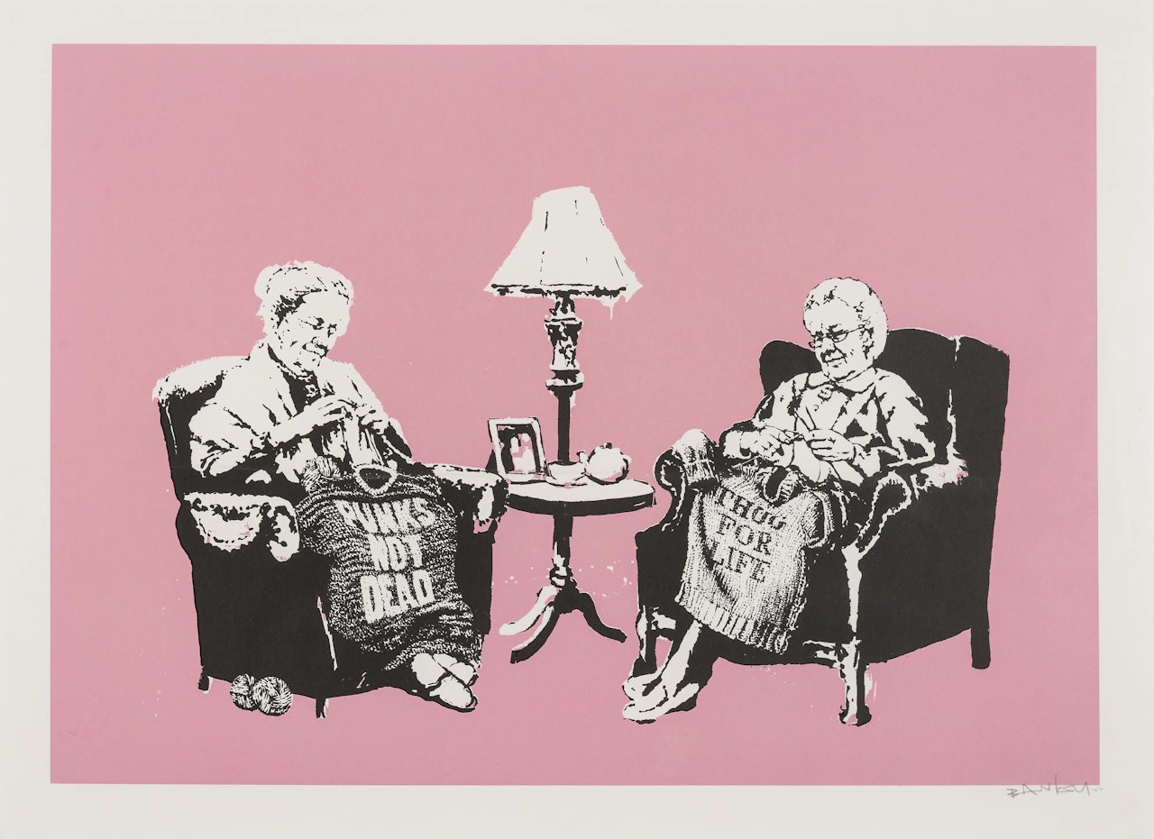 Grannies by Banksy