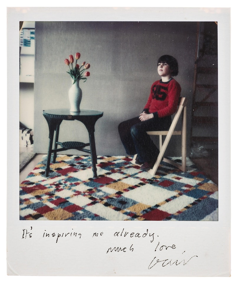 Byron Upton by David Hockney