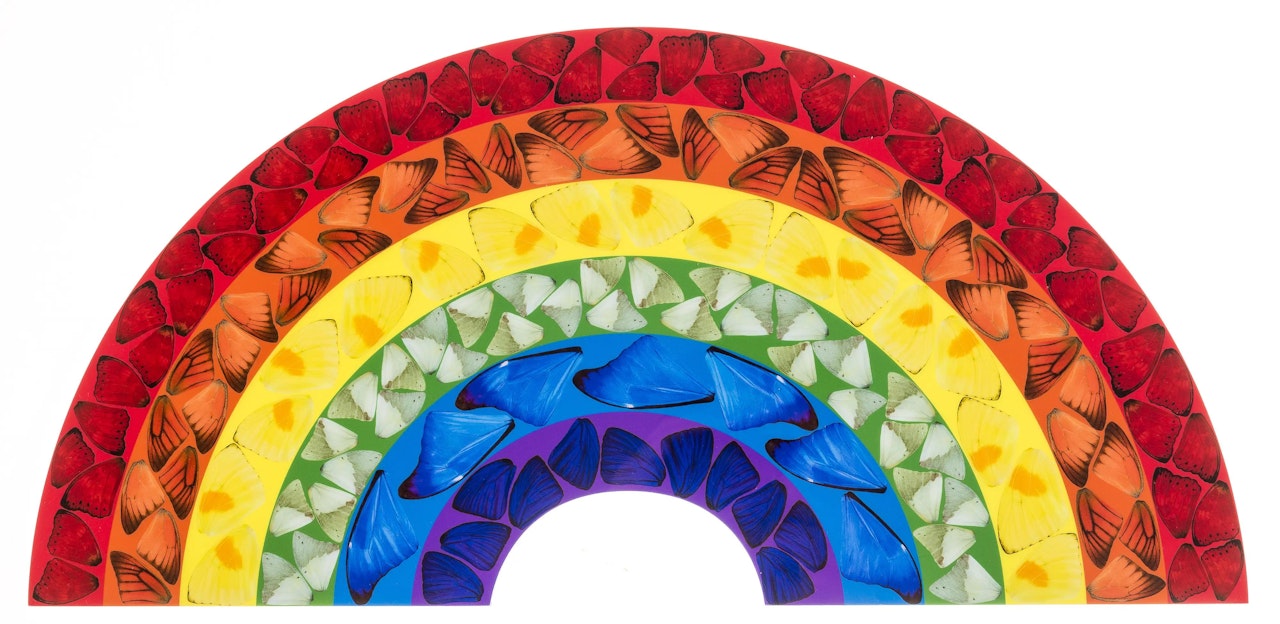 H7-4 Butterfly Rainbow (Small) by Damien Hirst