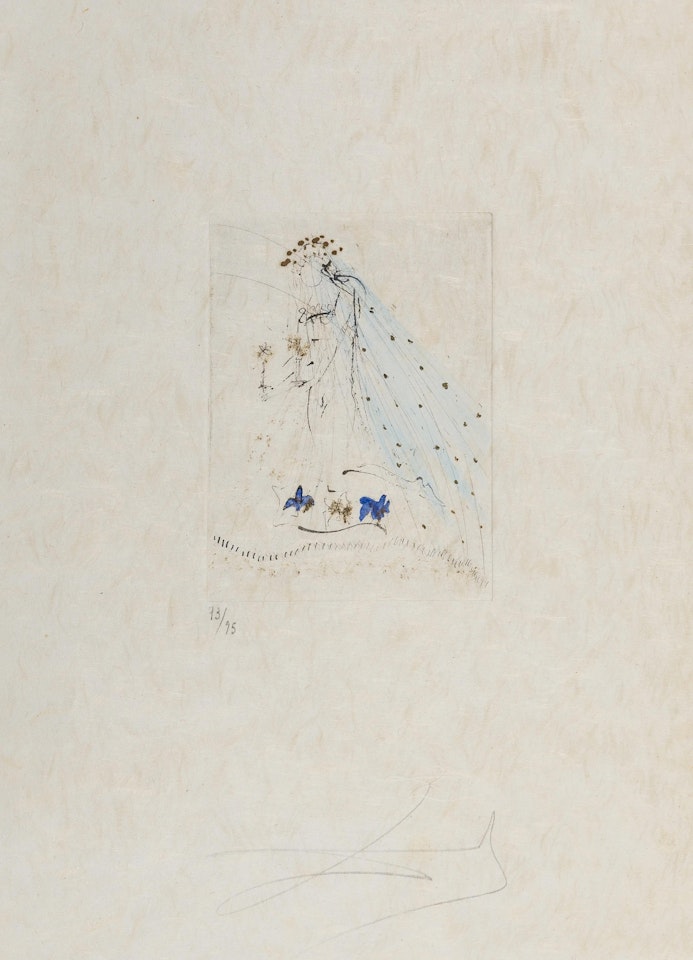 Petits Nus (Field 73-1) by Salvador Dali