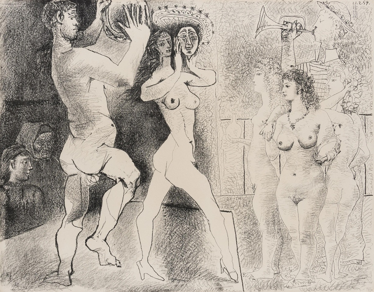 La Répétition (Bloch 756, Mourlot 252) by Pablo Picasso