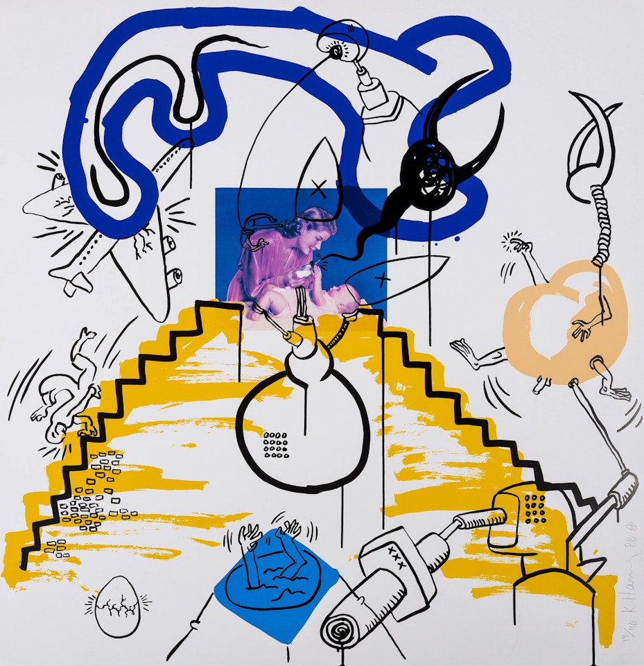 Apocalypse (See. Littmann p.102) by Keith Haring