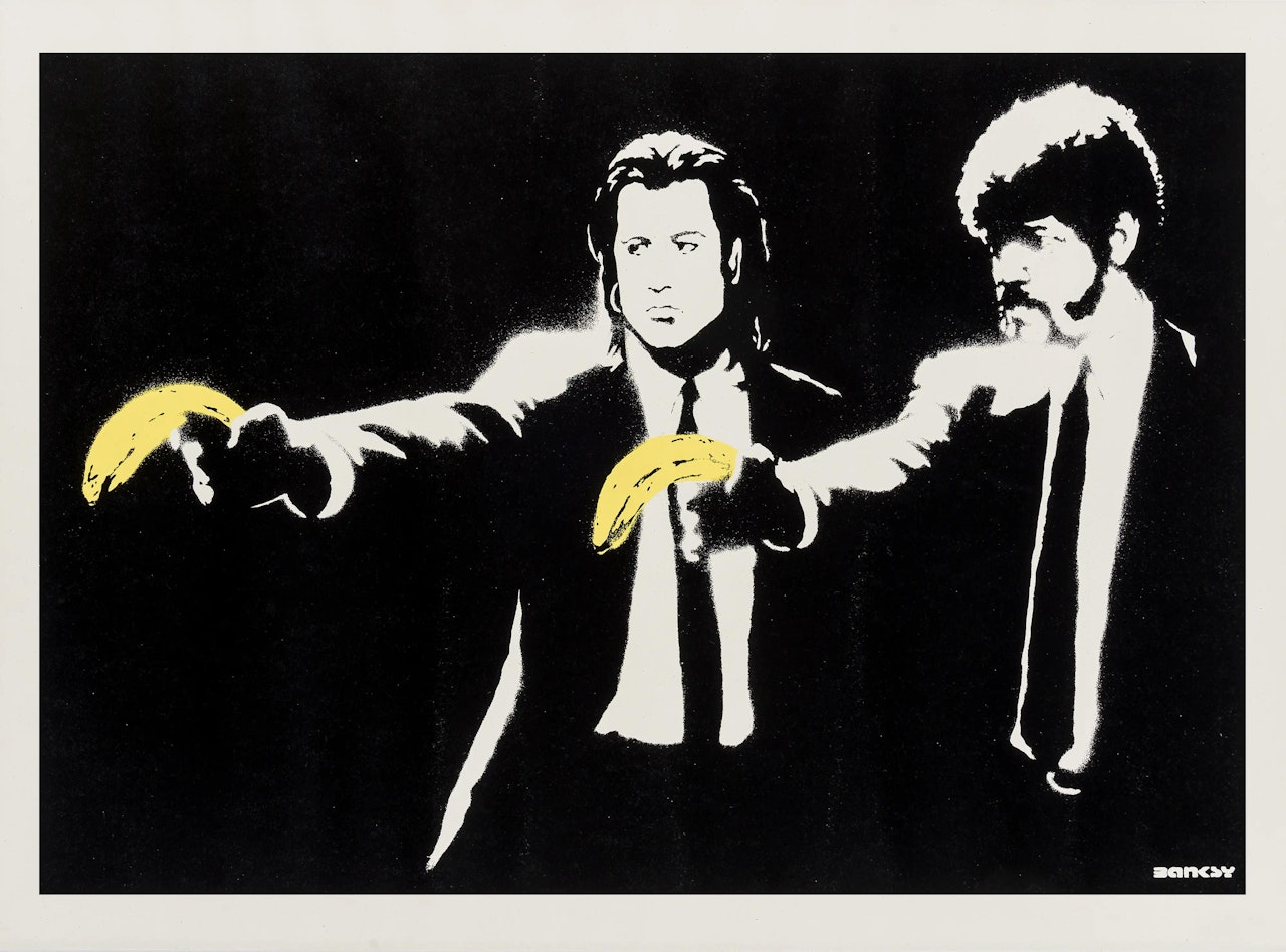 Pulp Fiction by Banksy