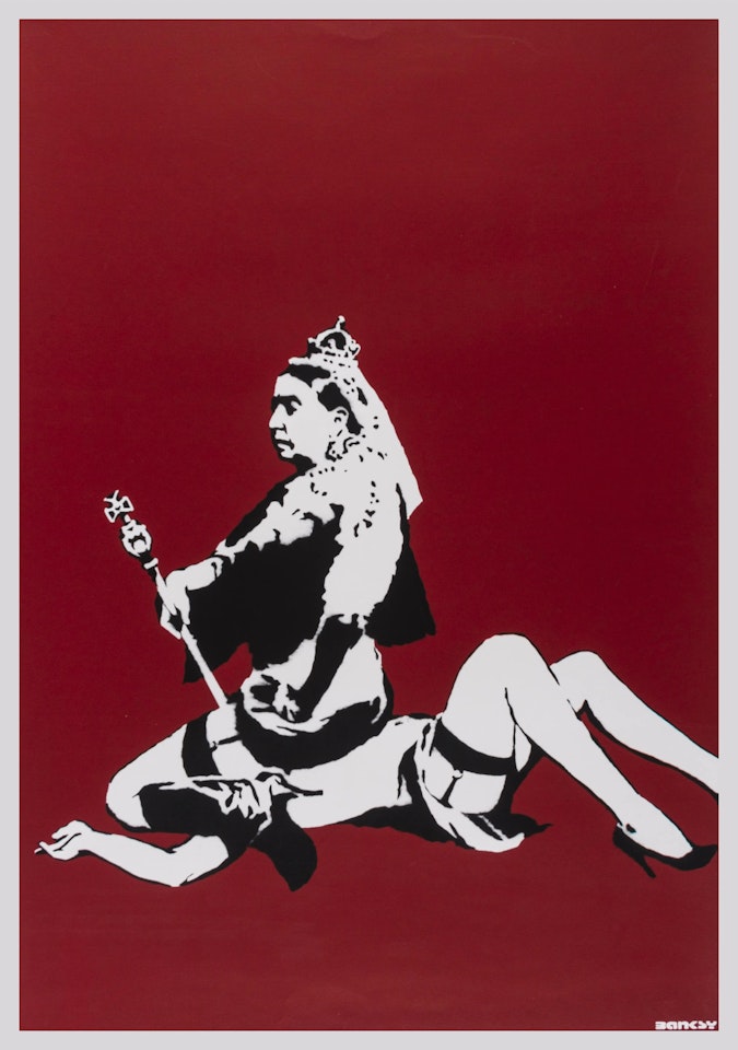 Queen Vic by Banksy