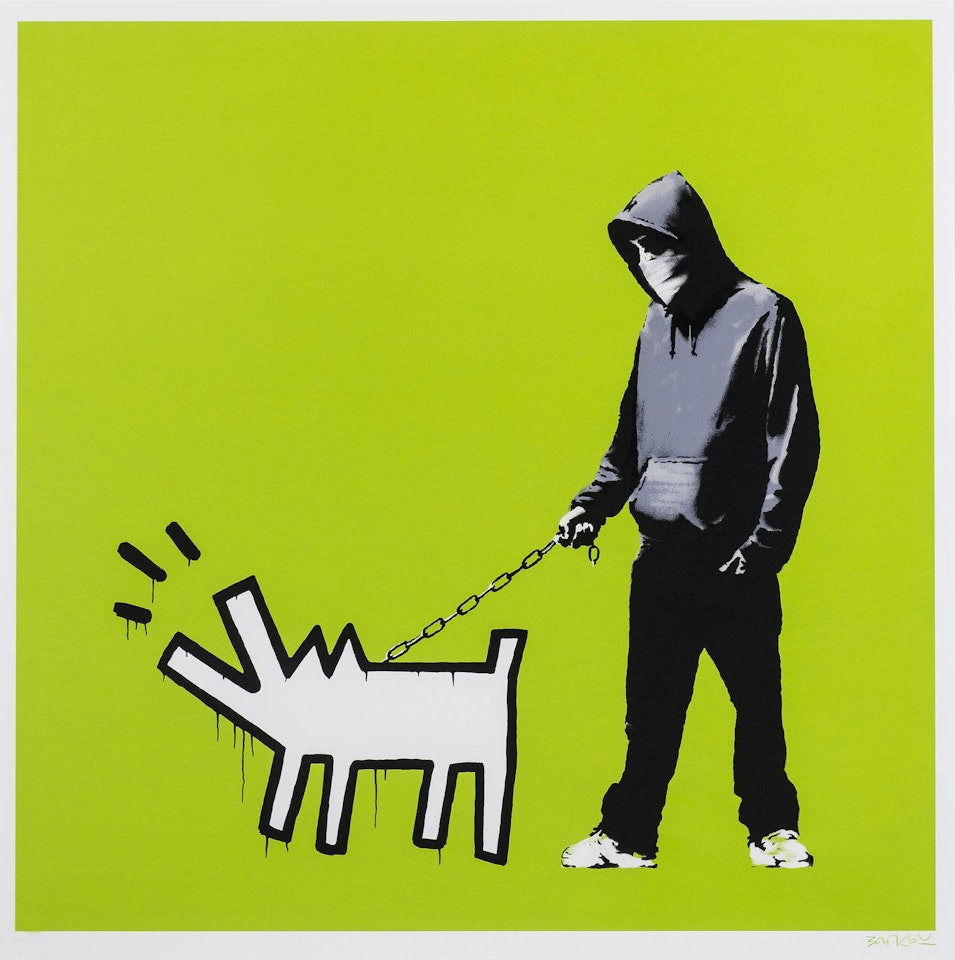 Choose Your Weapon (Green) by Banksy
