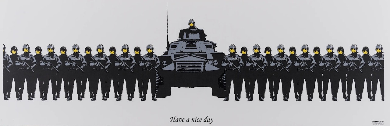 Have a Nice Day (Anarchist Book Fair) (Signed) by Banksy