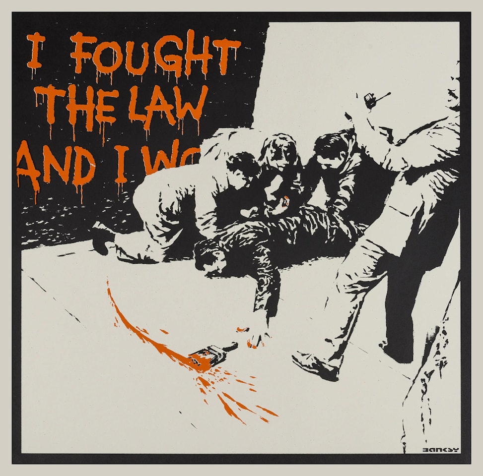 I Fought the Law by Banksy