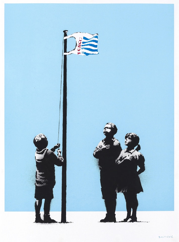 Very Little Helps (Signed) by Banksy