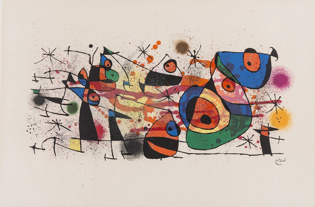 Céramiques (Mourlot 928) by Joan Miró