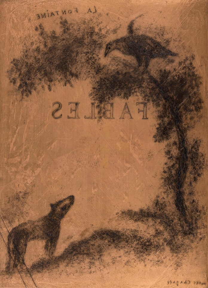Title Page for La Fontaine Fables by Marc Chagall