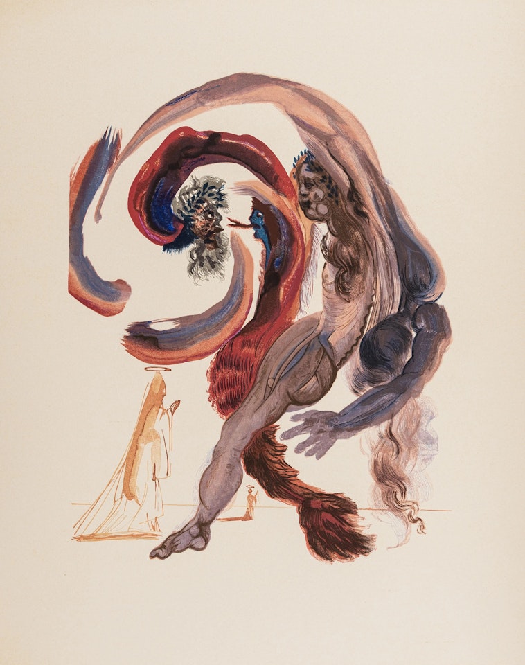 La Divine Comédie (The Divine Comedy) (M&L 1039-1138; Field p.190) by Salvador Dali