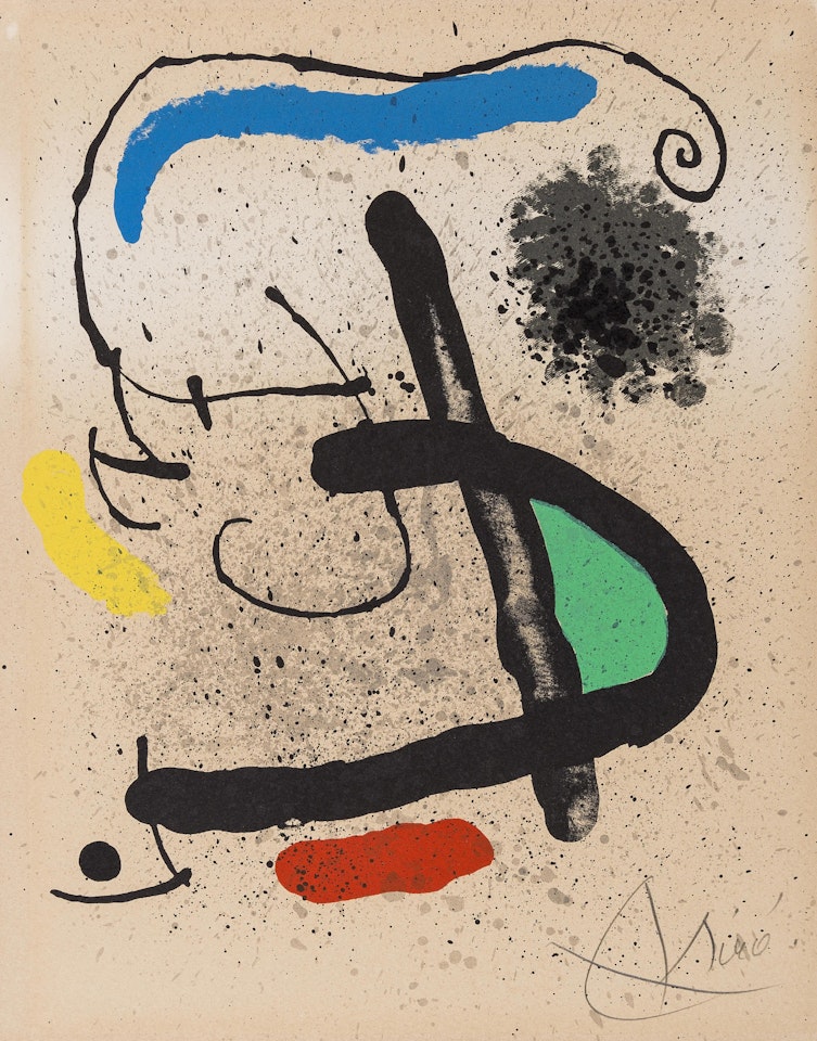 Untitled (Mourlot 743) by Joan Miró