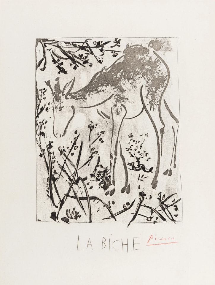 La Biche (Bloch 336, Baer 583/II/B/a) by Pablo Picasso