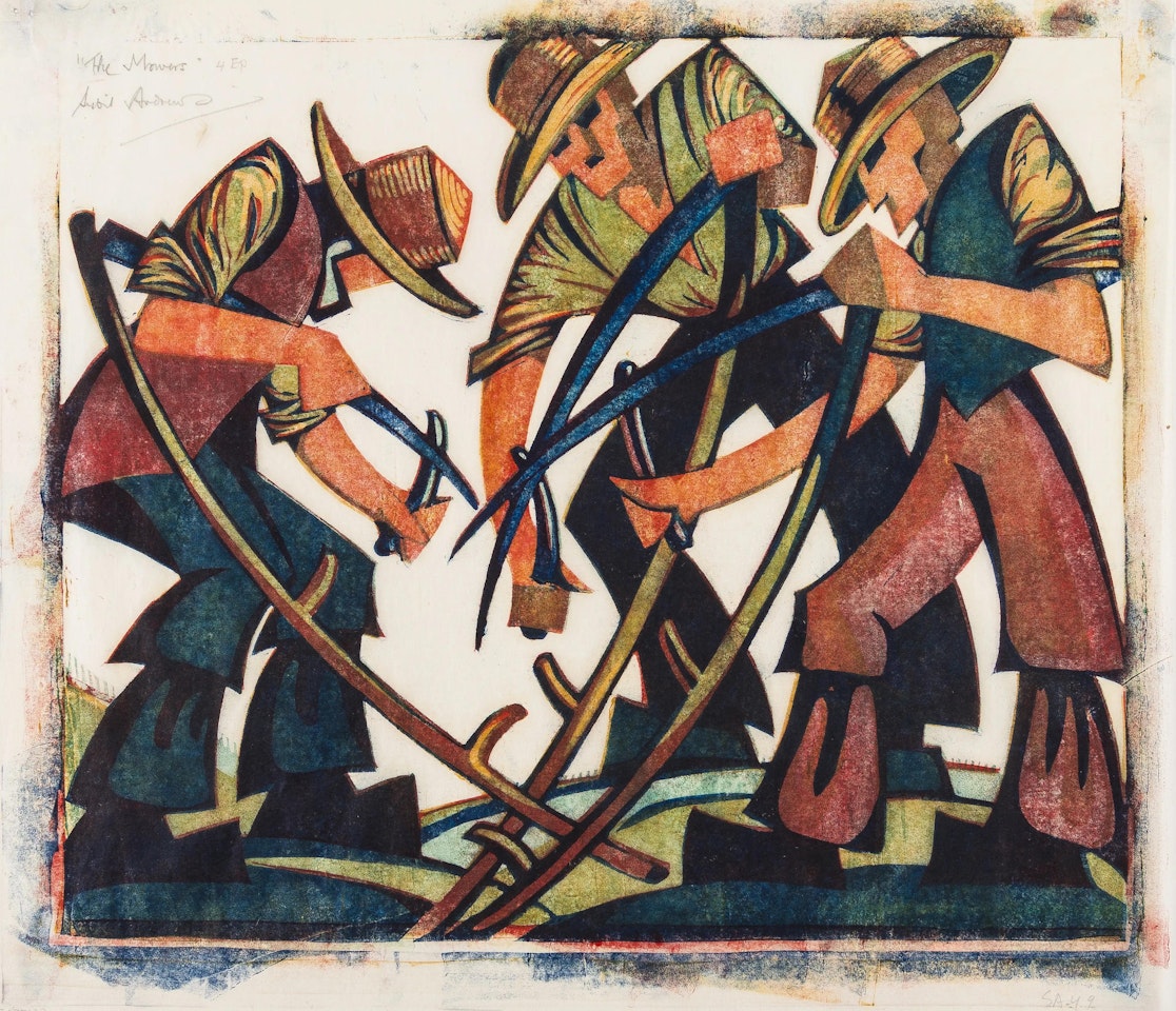Mowers (Coppel SA.39) by Sybil Andrews
