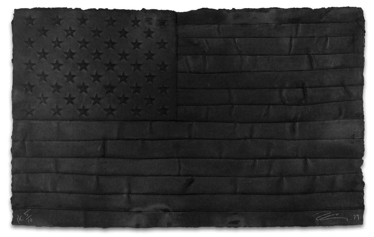 Black Flag by Robert Longo
