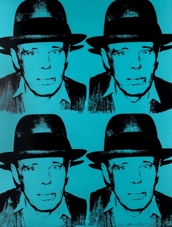 Joseph Beuys (Feldman & Schellmann II.242: State I) by Andy Warhol
