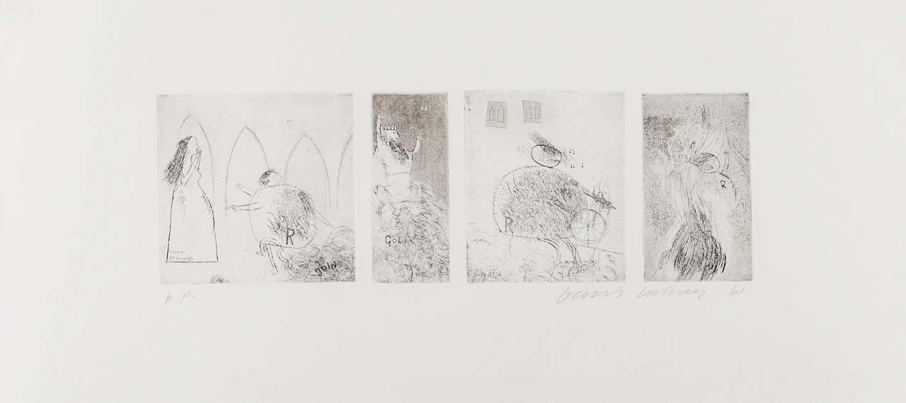 Rumpelstiltskin (MCA Tokyo 11; Scottish Arts Council 11) by David Hockney
