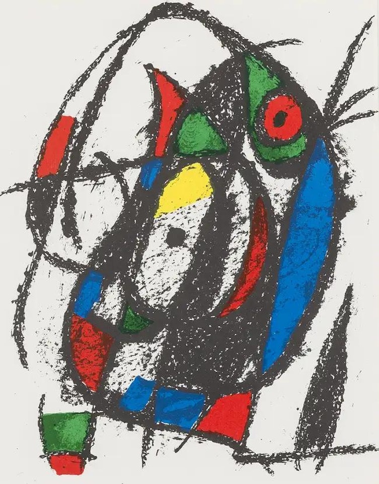 Untitled; Untitled (from Lithographe II) (Cramer 198) by Joan Miró