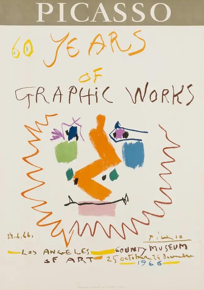 60 Years of Graphic Works (Mourlot 406) by Pablo Picasso