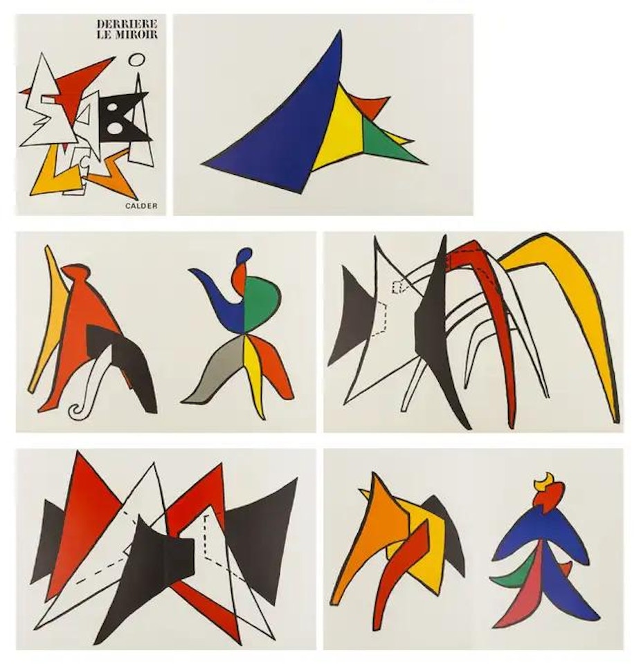 Derrière le Miroir No. 141 by Alexander Calder