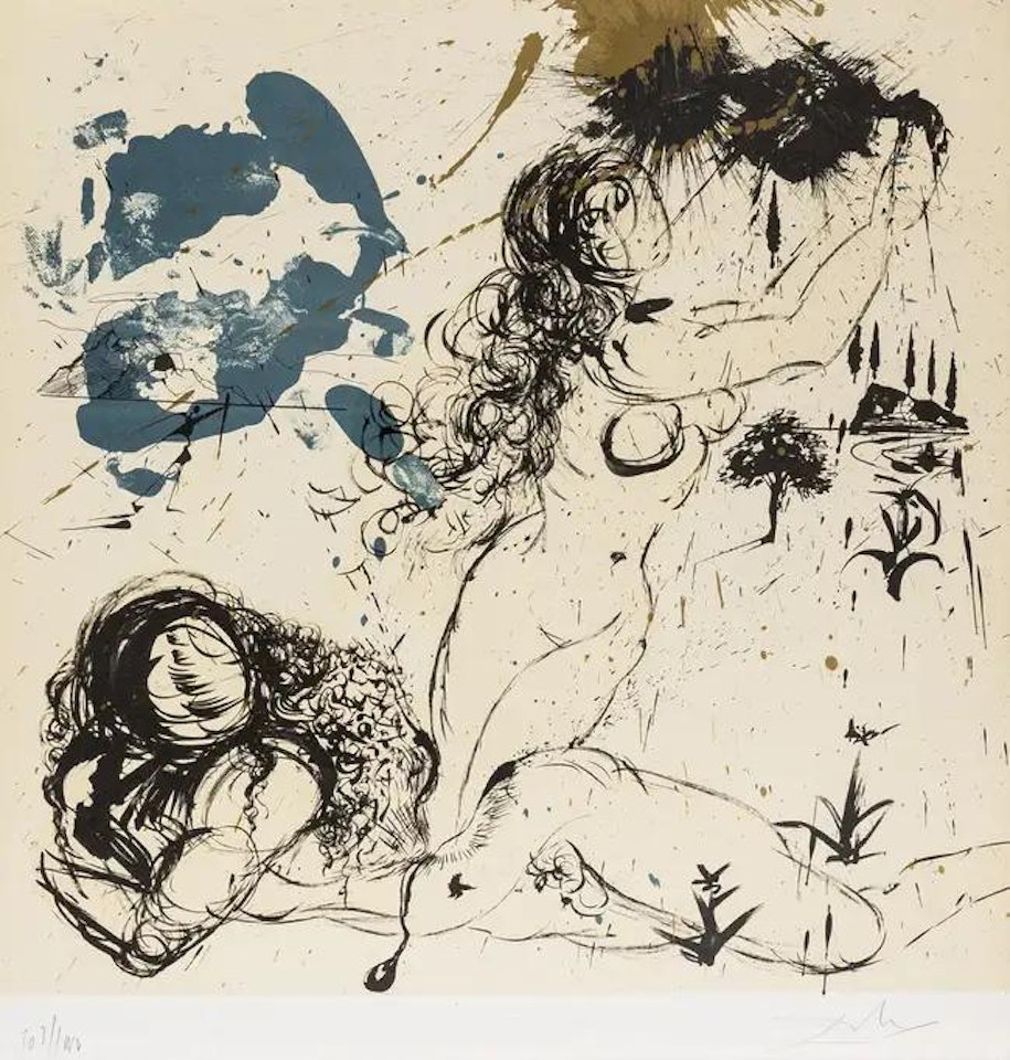 The Creation of Eve (M&L 1283) by Salvador Dali