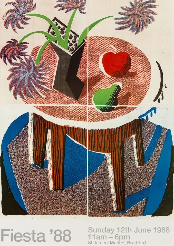 Fiesta (Baggott 178) by David Hockney