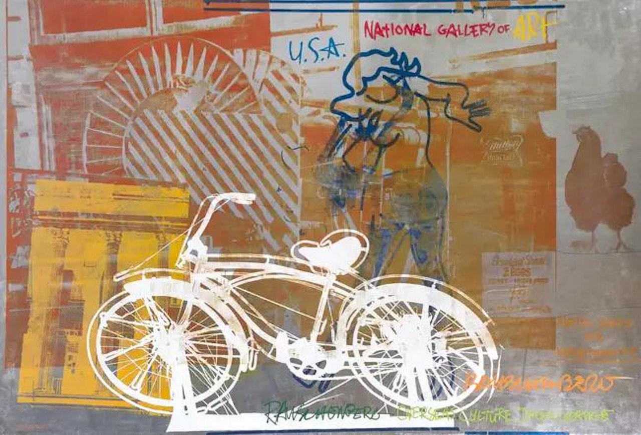 Overseas Culture Interchange by Robert Rauschenberg
