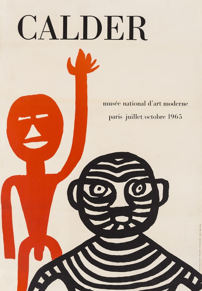 Three Parisian Gallery Posters by Alexander Calder