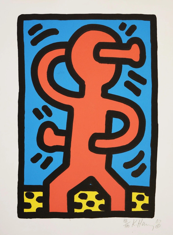 Untitled (See. Littmann P. 74) by Keith Haring