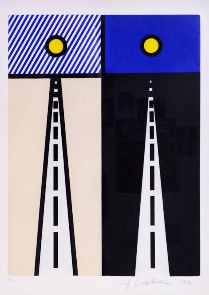 Auto Poésie: En Cavale de Bloomington (Corlett 268) by Roy Lichtenstein