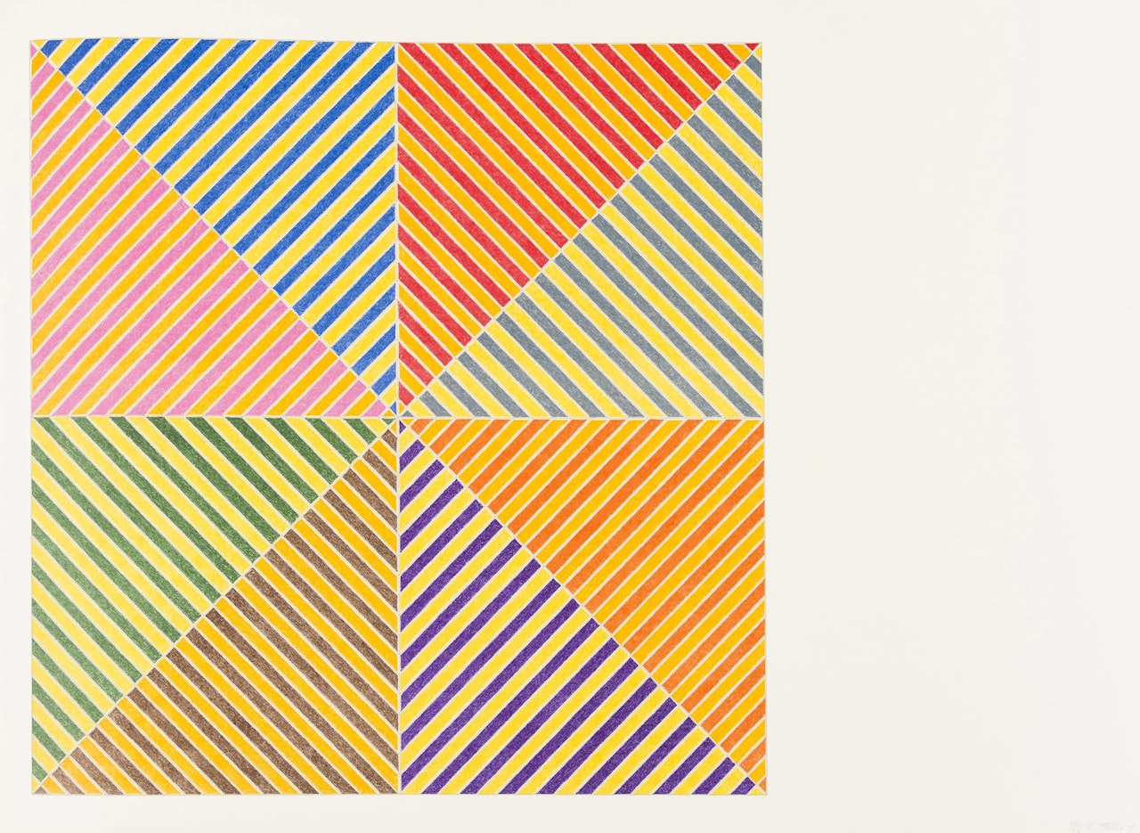 Sidi Ifni (Axsom 91) by Frank Stella