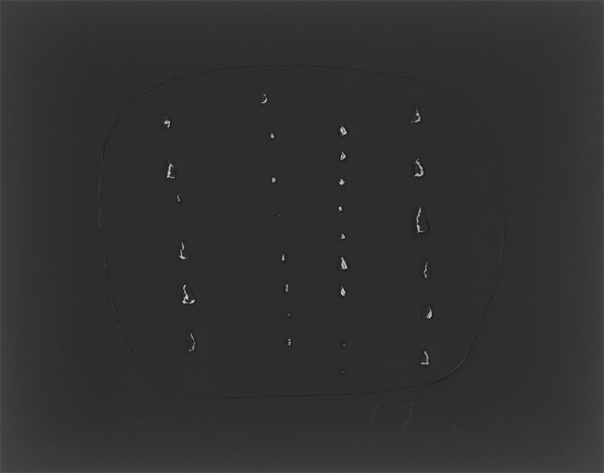 Concetto Spaziale by Lucio Fontana