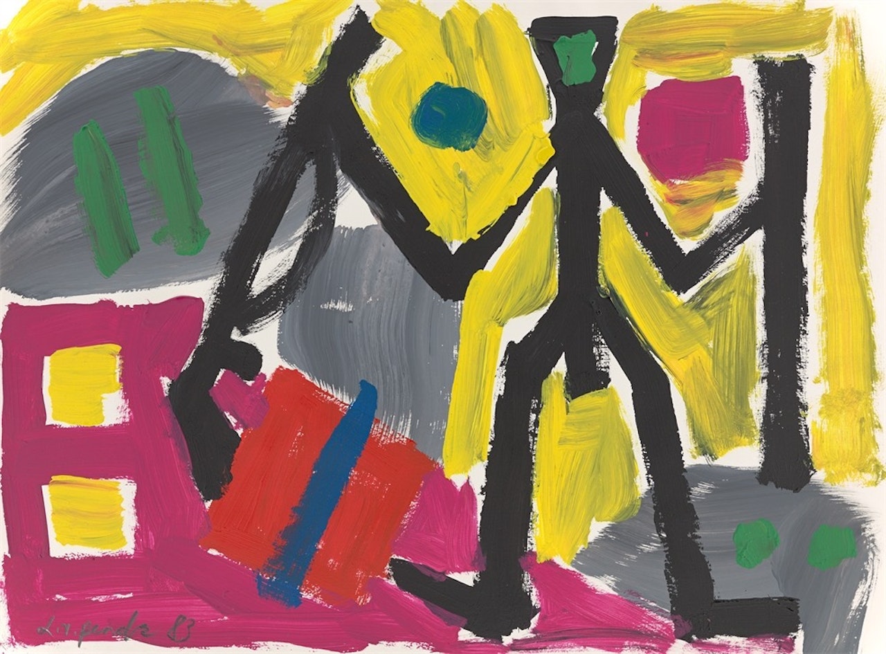Untitled by A.R. Penck