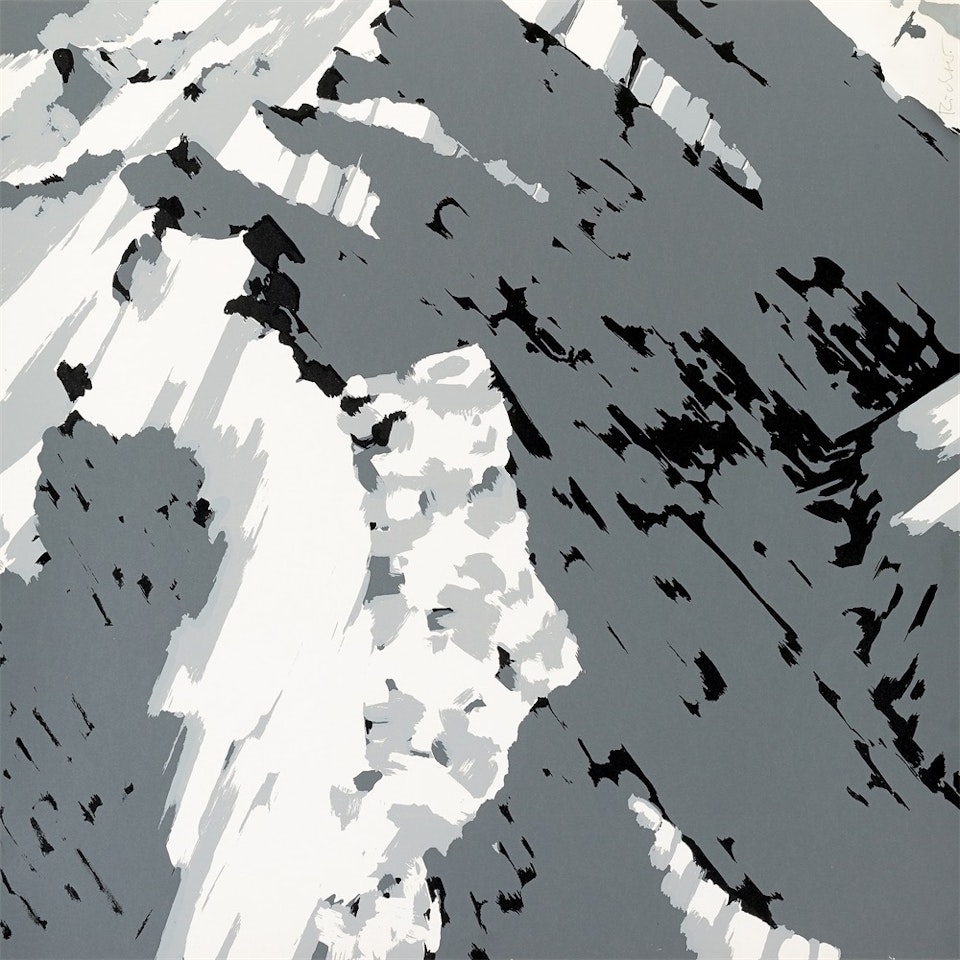 ”Schweizer Alpen II” (A2) by Gerhard Richter