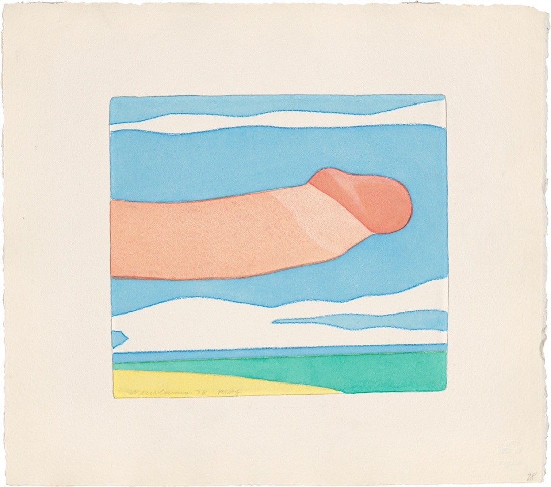 ”Seascape Penis” by Tom Wesselmann