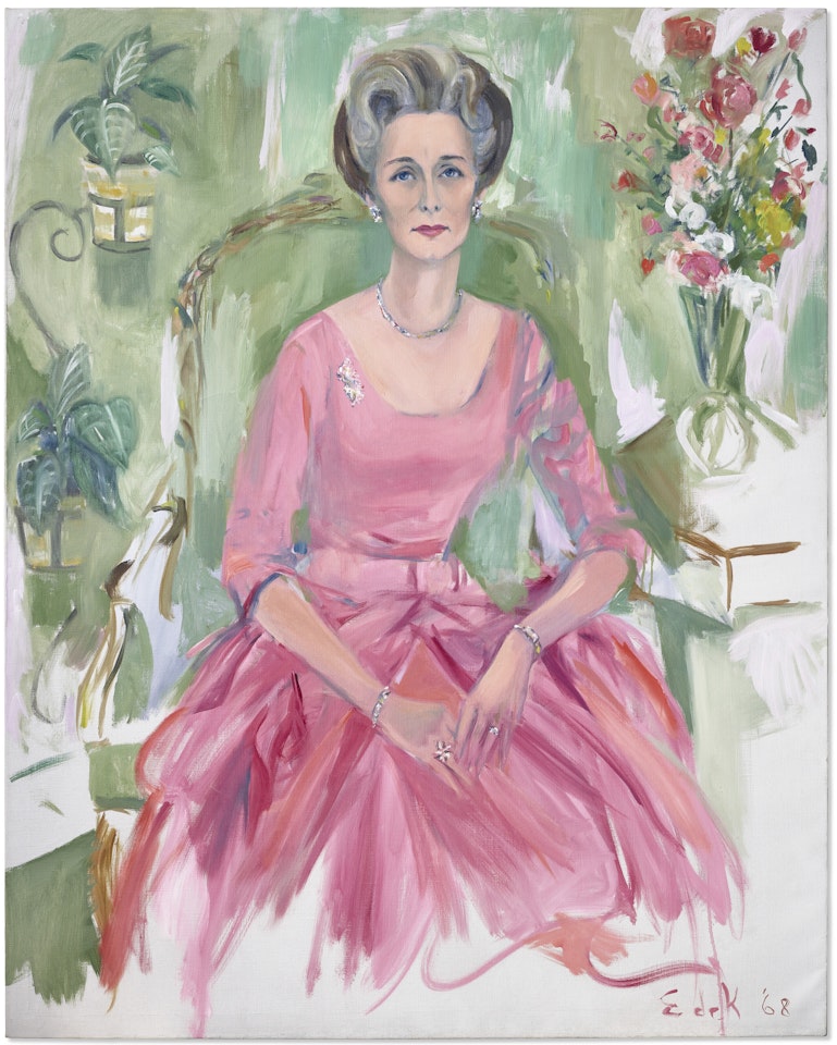 Portrait of Betty Bivins (Texas Woman) by Elaine de Kooning