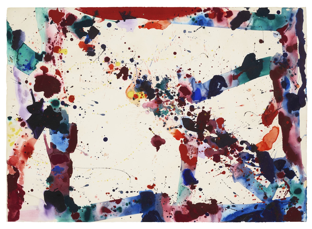 Untitled by Sam Francis