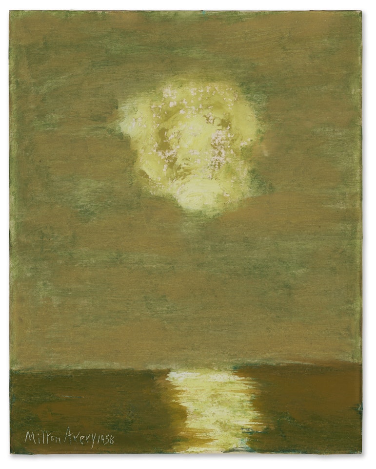 Hazy Sun by Milton Avery