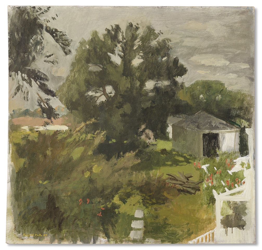 Garden at Sunset by Fairfield Porter